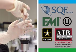 Natures way - Our Credentials - Quality Assurance